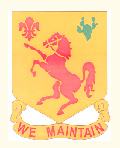 Das Truppenabzeichen der 113. Kavalleriegruppe